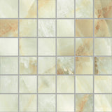 TELE DI MARMO CRYSTAL: Extra Extra Light Green Mosaic (12"x12" | full lappato | rectified)