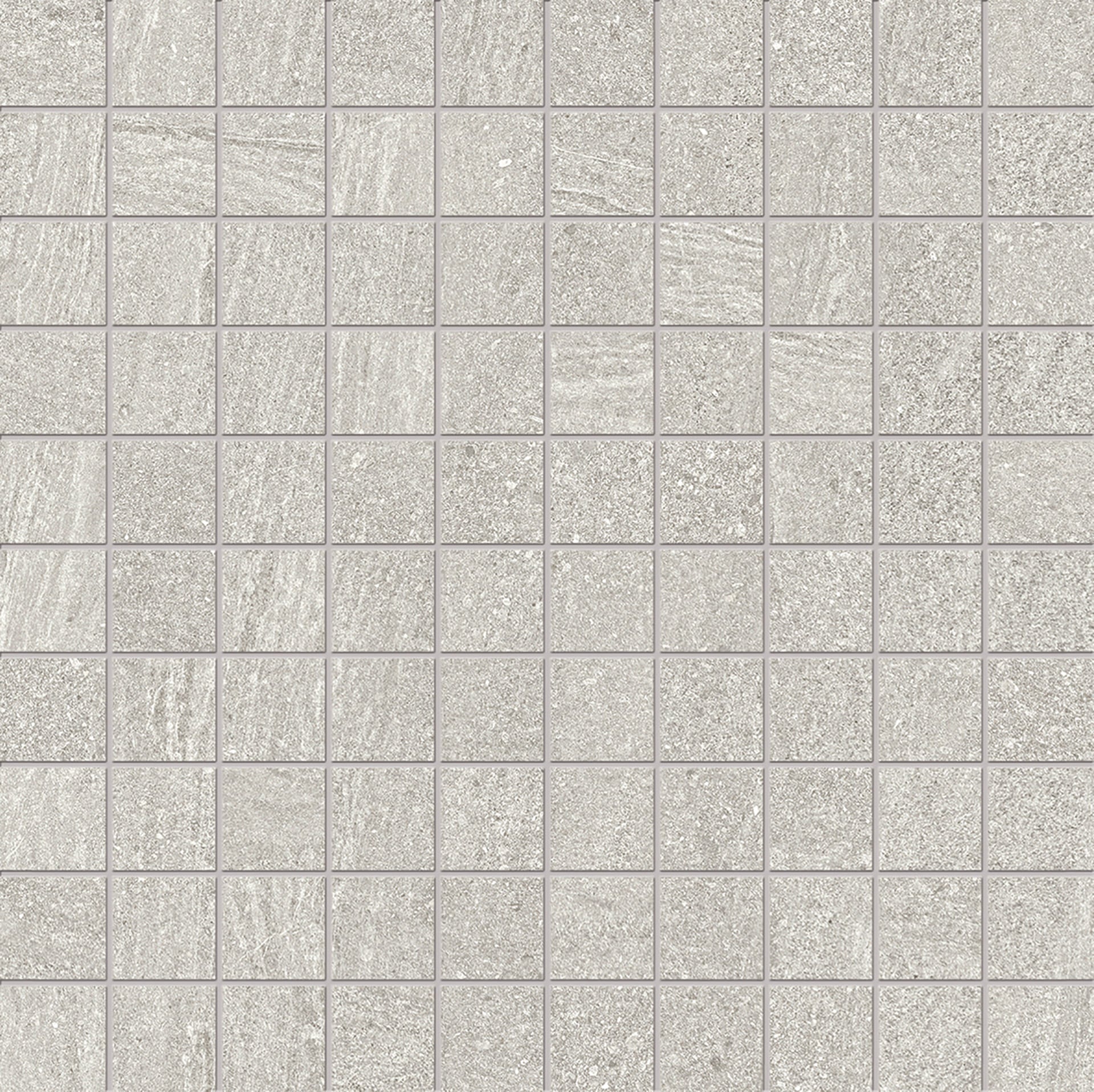Elegance Pro GREY porcelain mosaic tile by Emil, naturale finish, 12"x12" size. Premium Italian porcelain for floors and walls.