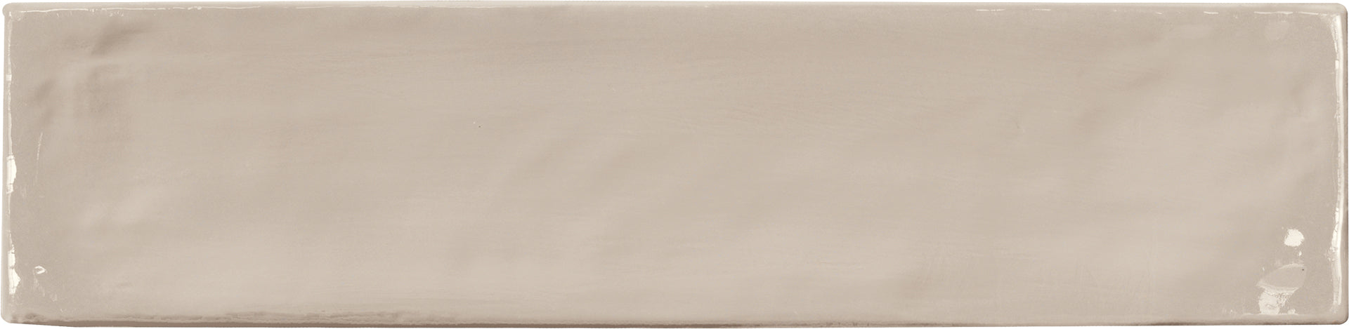 Totalook Sabbia porcelain field tile by Emil, lux finish, 2 3/8"x9 1/2"x9.5-mm size. Premium Italian porcelain for floors and walls.