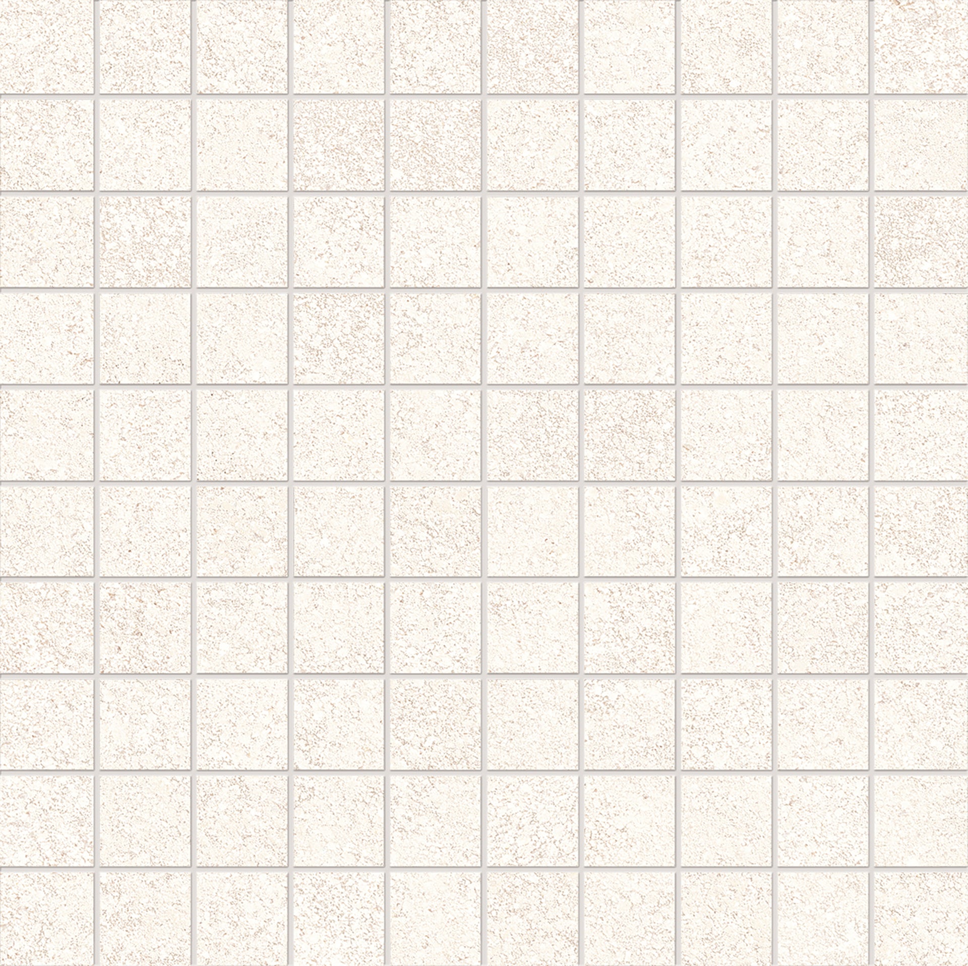 Pietra Essenza Cotone porcelain mosaic tile by Emil, silktech finish, 11 13/16"x11 13/16"x9-mm size. Premium Italian porcelain for floors and walls.