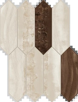 Tin Metal Porcelain tile and surface collection