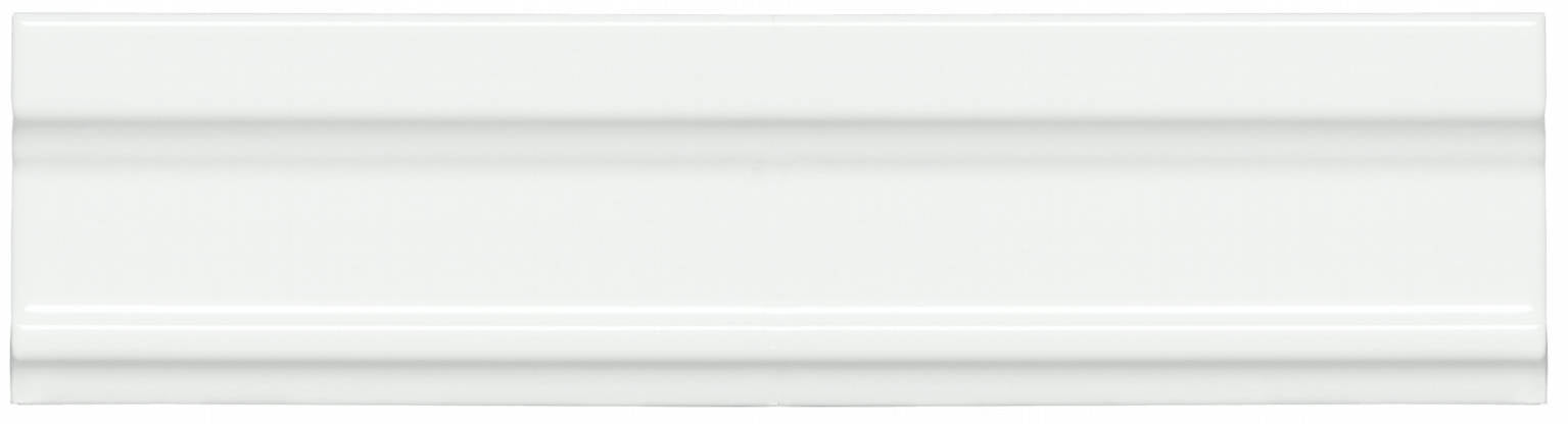 NERI: White Crown Molding Trim (2.8"x12" | Glossy)