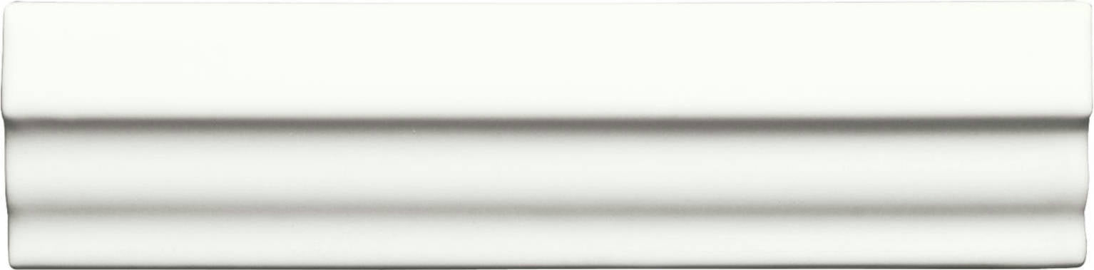 NERI: White Chair Molding Trim (1.4"x6" | Glossy)