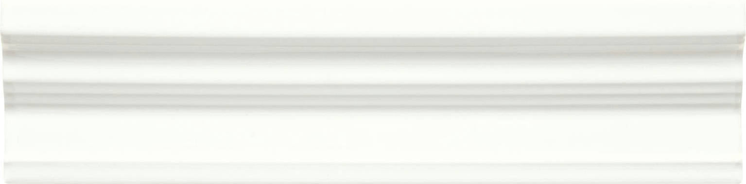 NERI: White Chair Molding Trim (2"x8" | Glossy)