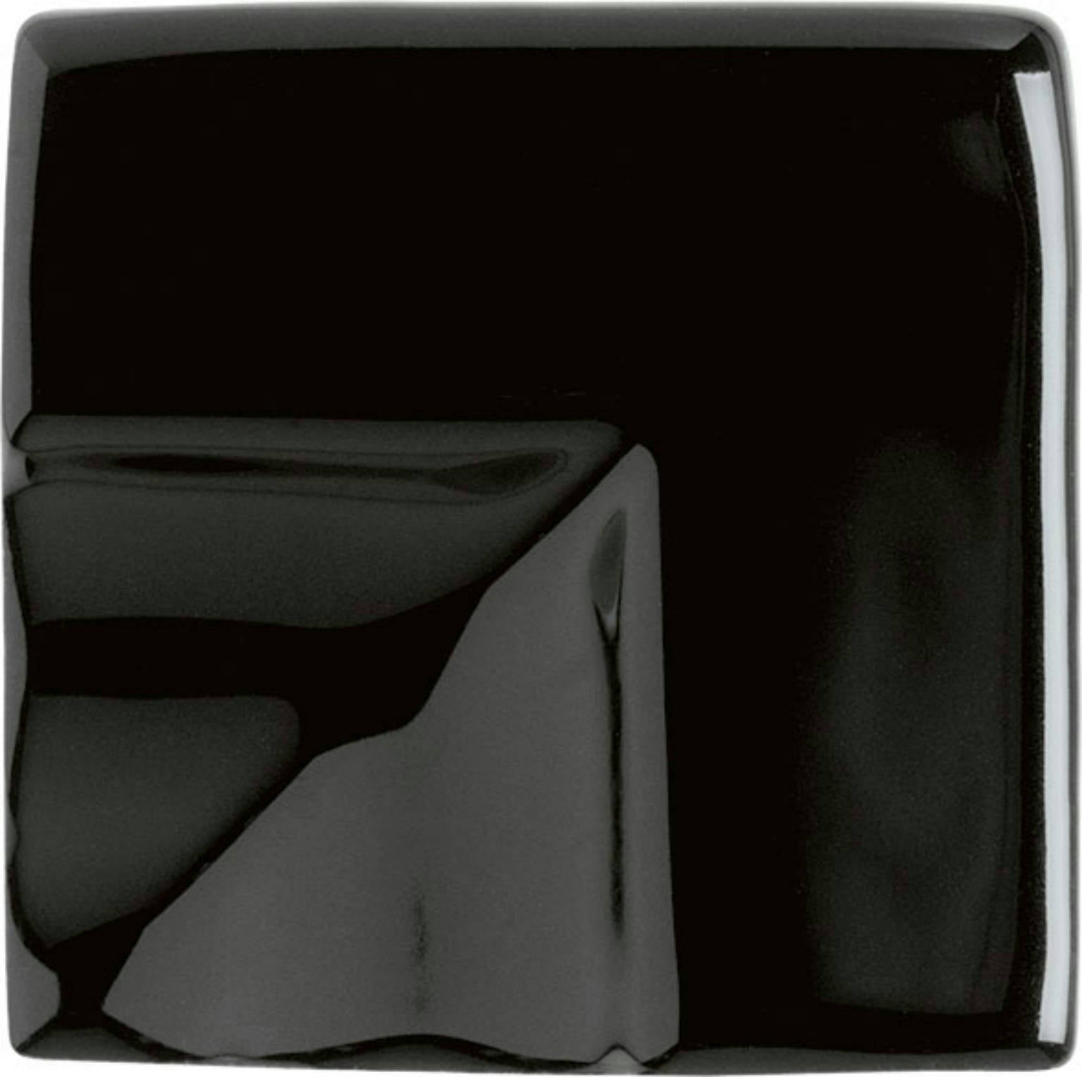 NERI: Black Frame Corner Chair Molding Trim (1.4" | Glossy)