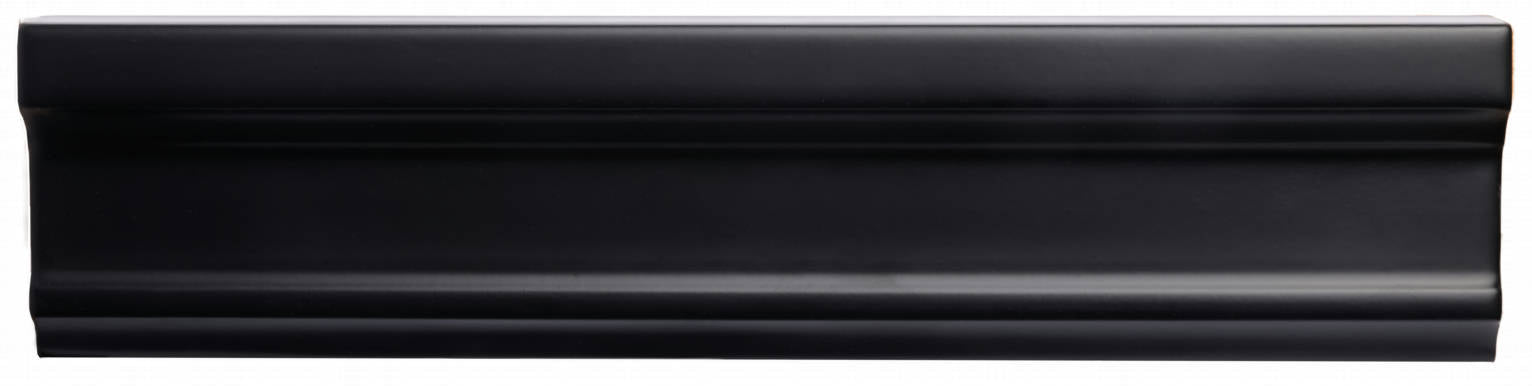 NERI: Black Crown Molding Trim (2.8"x12" | Satin)