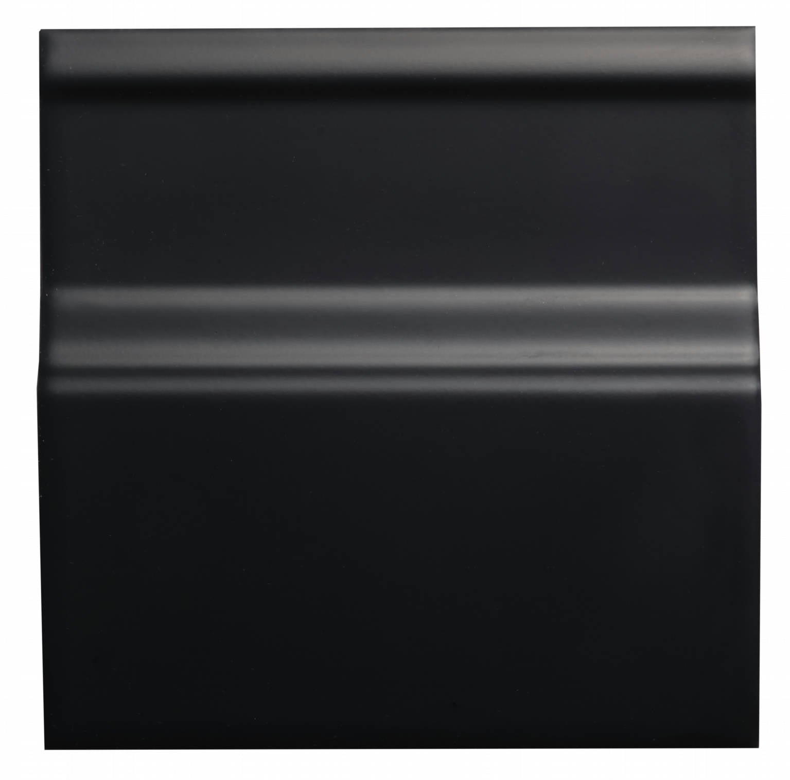 NERI: Black Baseboard Trim (6"x6" | Satin)