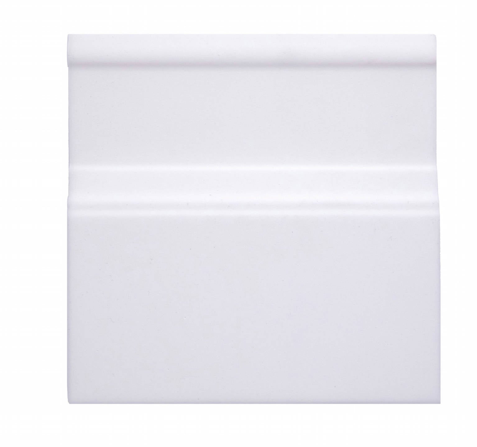 NERI: White Baseboard Trim (6"x6" | Satin)