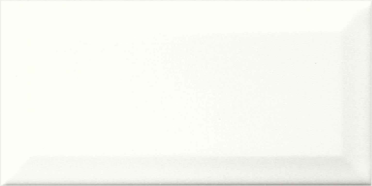 NERI: White Field Tile (4"x8" | Glossy | Beveled)