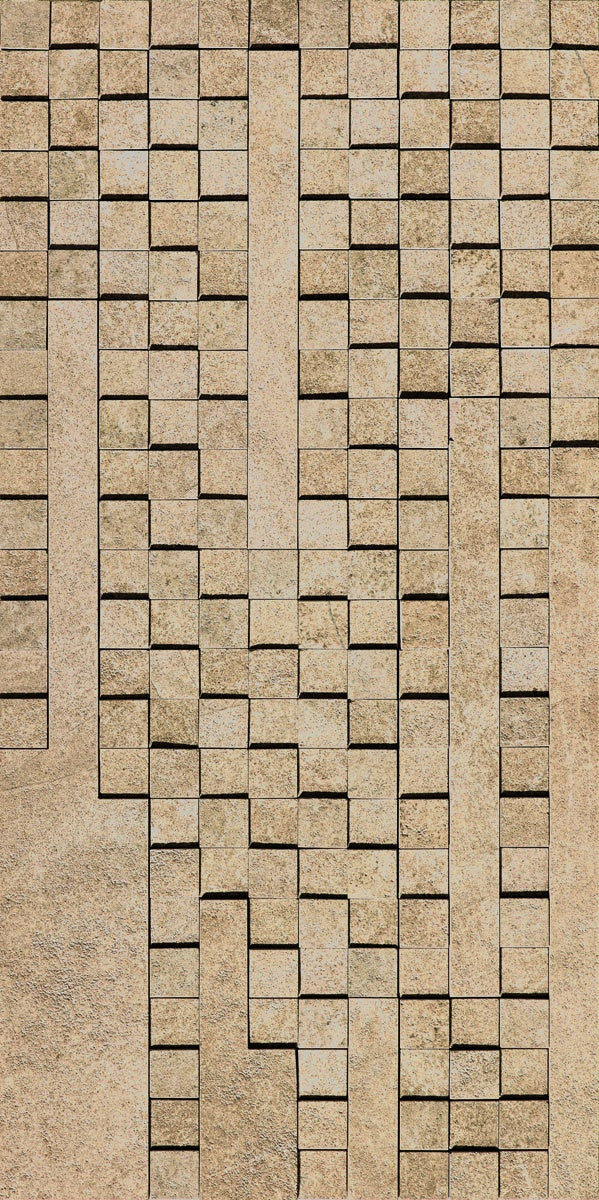Rectified matte beige porcelain tile with clean minimalist lines, smooth texture, and understated elegance for refined contemporary interiors.