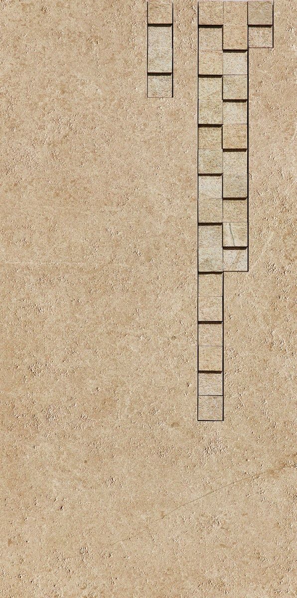 Rectified matte beige porcelain tile with clean minimalist lines, smooth texture, and understated elegance for refined contemporary interiors.