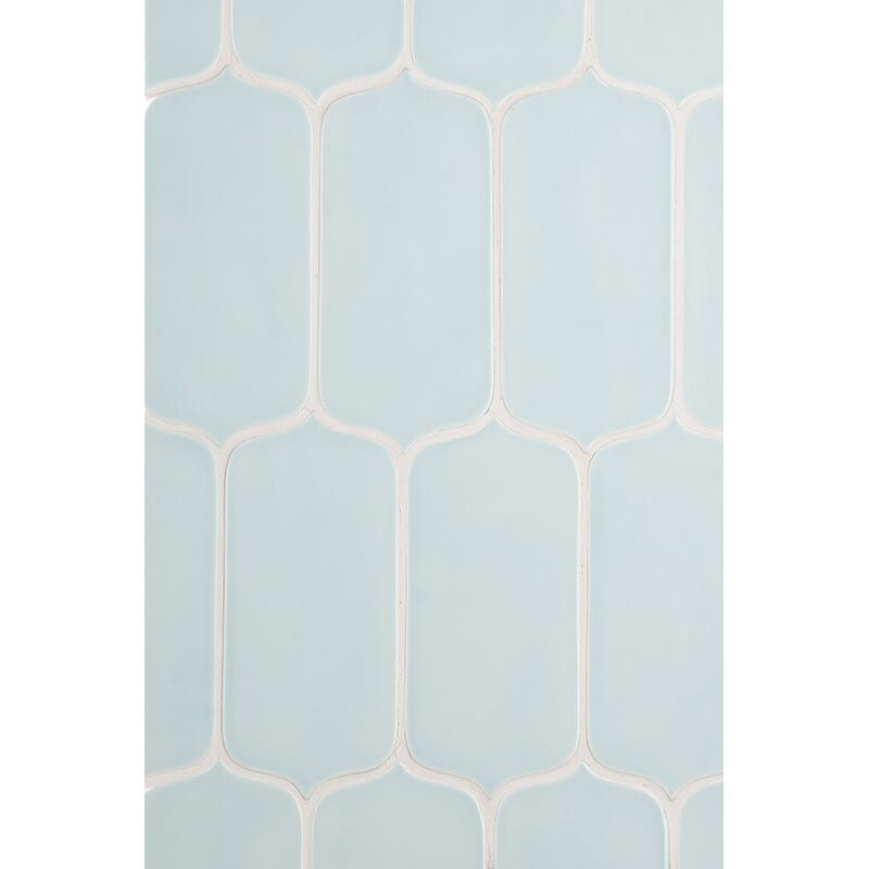 STATUS CERAMIC: Jules Tear Field Field Tile (glossy | 3"x8"x5/8" | beveled)