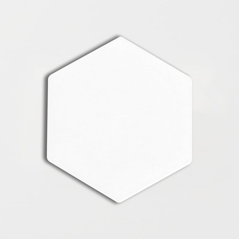 STATUS CERAMIC: Royal Hexagon Field Tile (glossy | 5"x3/8" | beveled)