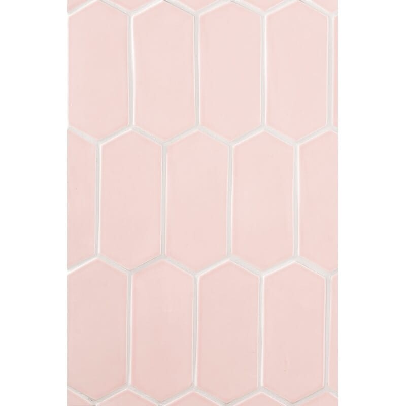 STATUS CERAMIC: Rosie Picket Field Tile (glossy | 3"x6"x3/8" | beveled)