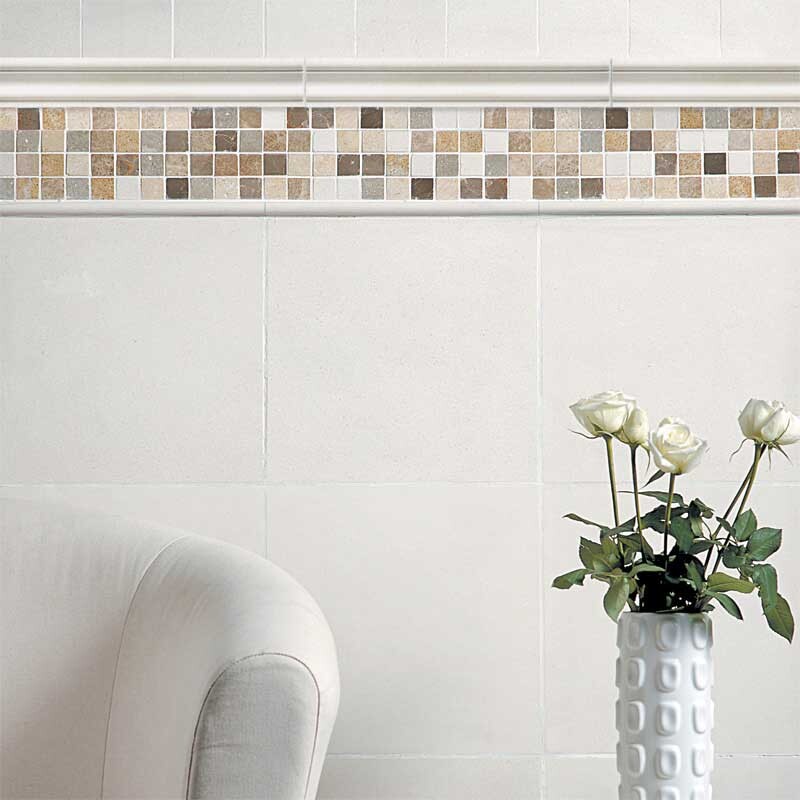 CHAMPAGNE: Andorra Chairrail Molding (honed | 2"x12"x1" | straight cut)