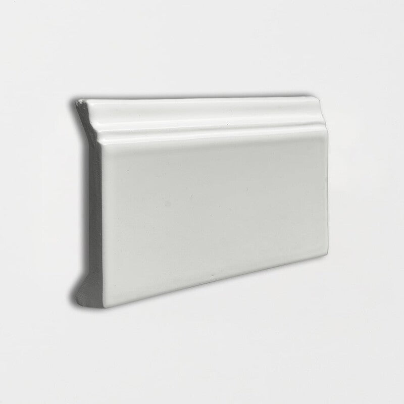 STATUS CERAMIC: Cold Ceramic Baseboard (glossy | 4"x6"x3/16" | beveled)