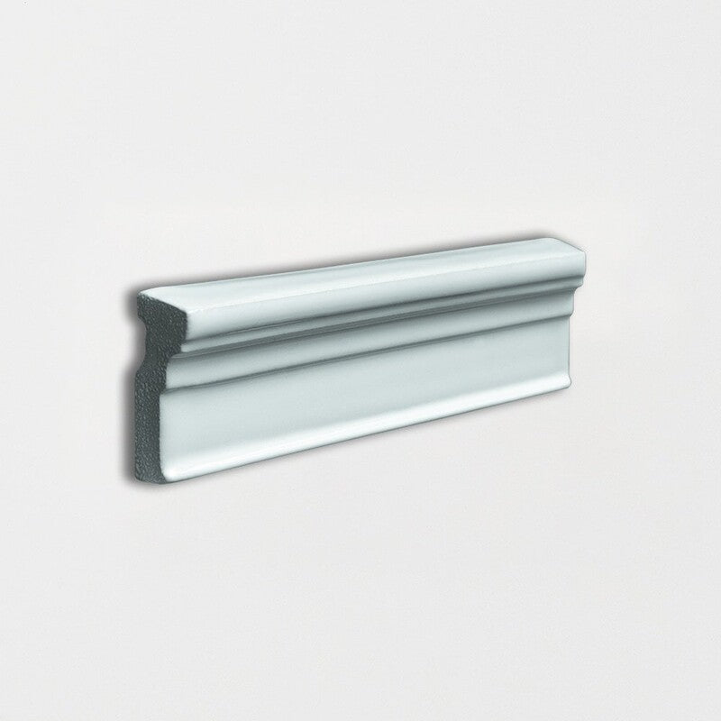 STATUS CERAMIC: Jules Ceramic Ogee Molding (glossy | 2"x6"x3/4" | beveled)