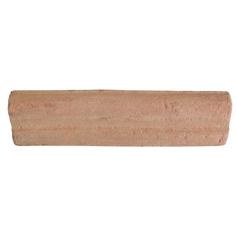 COTTO MED: Red Natural Terracotta Cornice Molding (3"x8"x1" | matte)