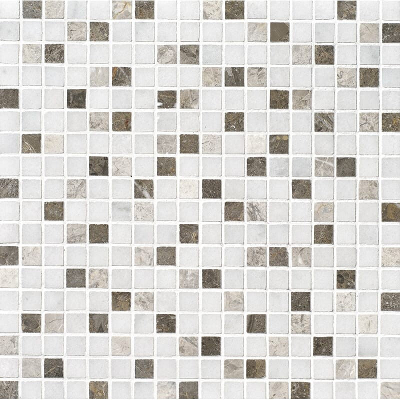 AVALON: 5/8X5/8 Straight Stack Mosaic (polished | 12"x12"x3/8" | straight cut)