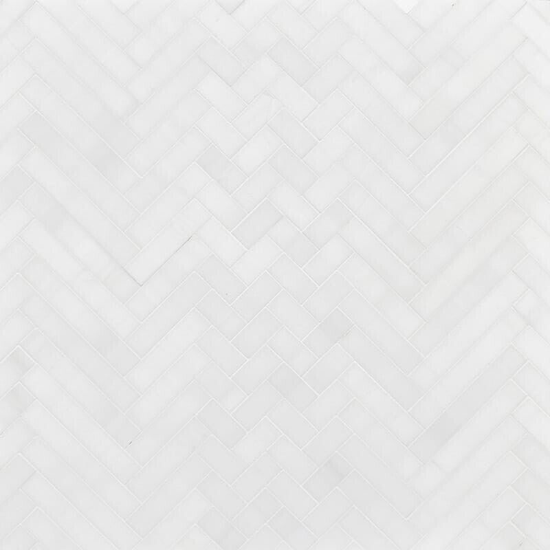 STUDIO : Mixed Herringbone Mosaic (polished | 12"x16"x5/6" | straight cut)