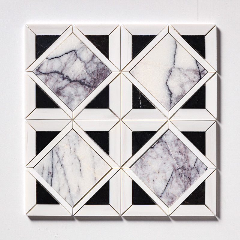 LILAC: Kent Mosaic (honed | 13"x13"x9/16" | straight cut)
