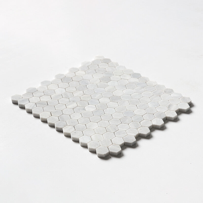 AVENZA : Hexagon Mosaic (honed | 11"x12"x5/8" | straight cut)