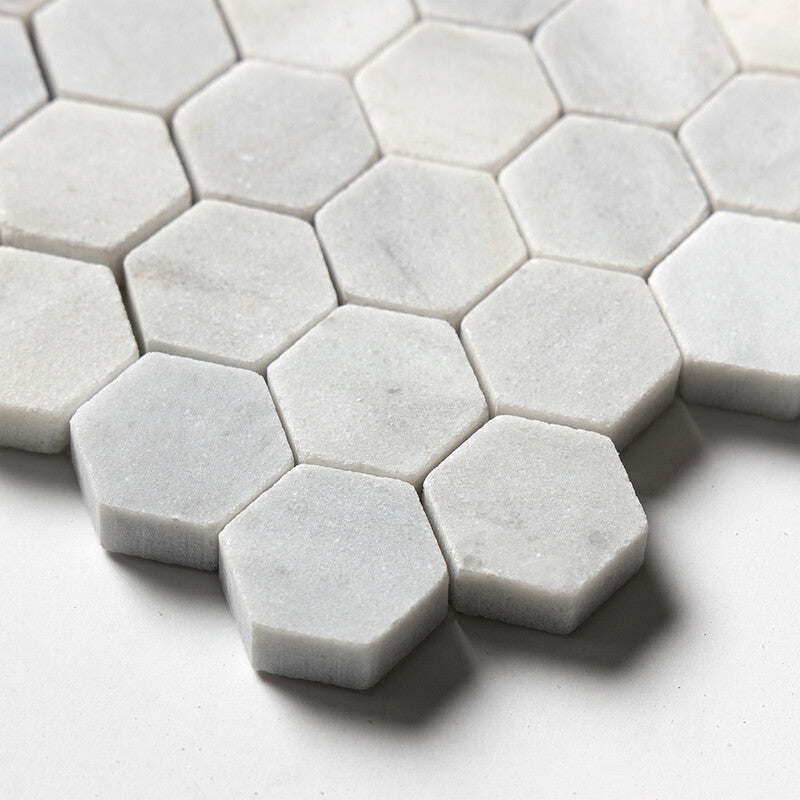 AVENZA : Hexagon Mosaic (honed | 11"x12"x5/8" | straight cut)