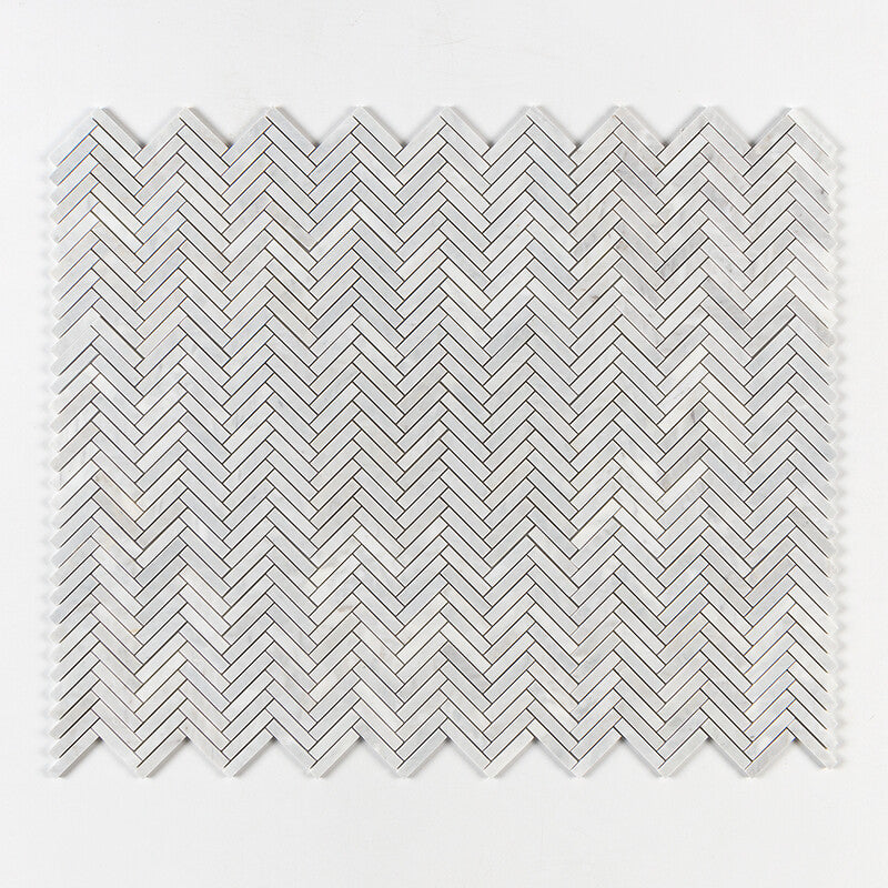 AVENZA : 5/8X3 Herringbone Mosaic (honed | 10"x12"x7/16" | straight cut)