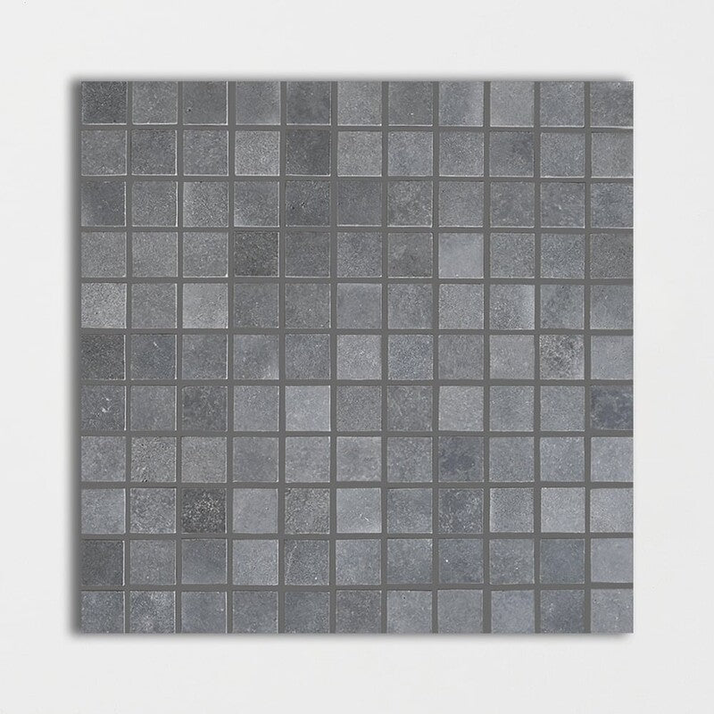 BASALTO : 1X1 Straight Stack Mosaic (honed | 12"x12"x3/8" | straight cut)