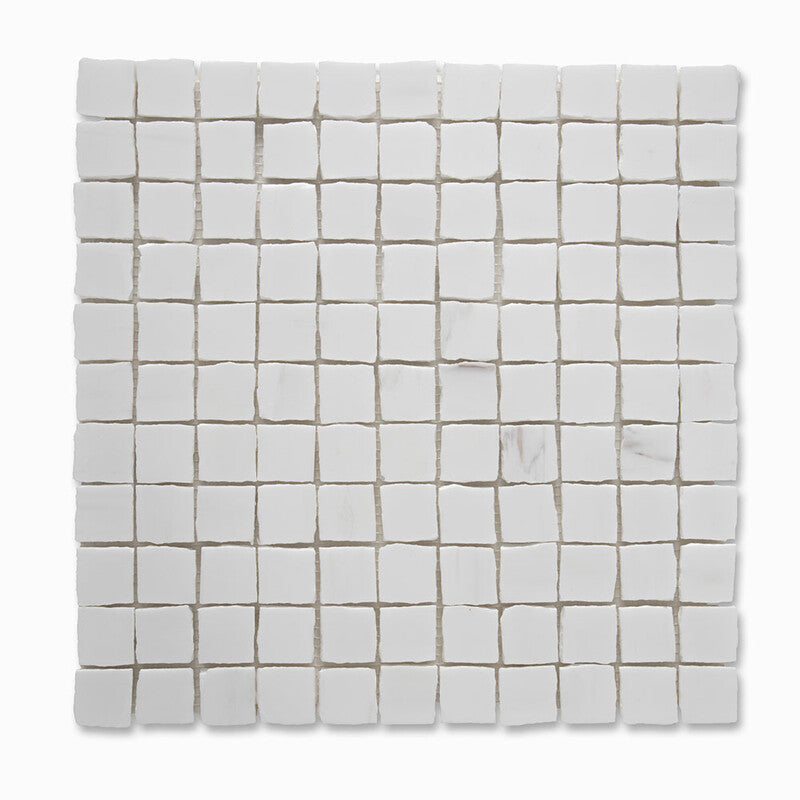 HAND CLIPPED: 1X1 Straight Stack Mosaic (polished | hand clipped)