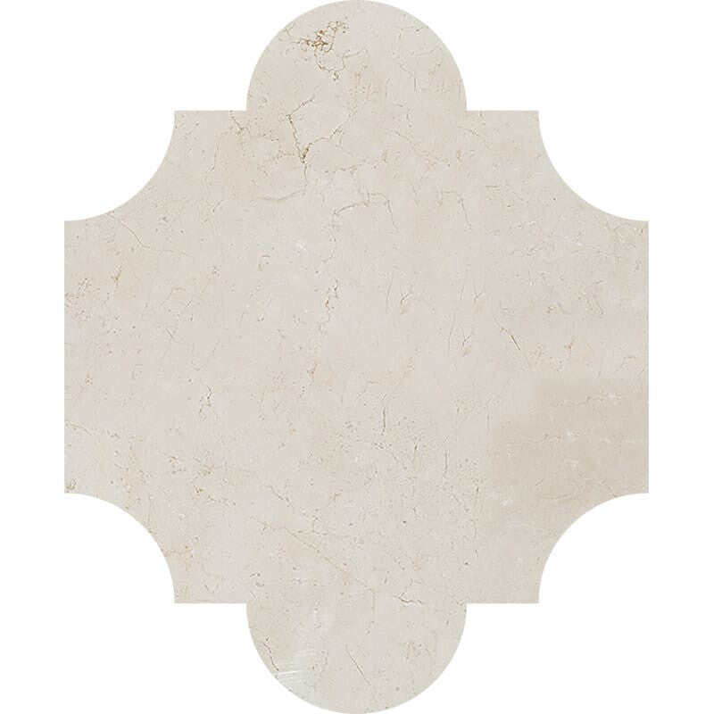 CREMA MARFIL : San Felipe Field Tile (polished | 8"x9"x3/4" | straight cut)