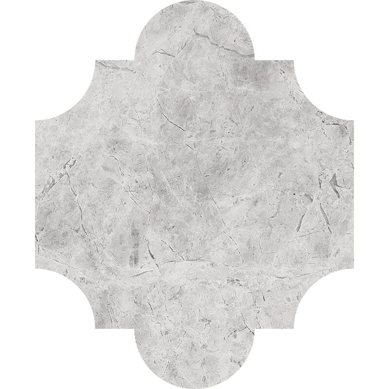 SILVER SHADOW : San Felipe Field Tile (honed | 8"x9"x3/4" | straight cut)