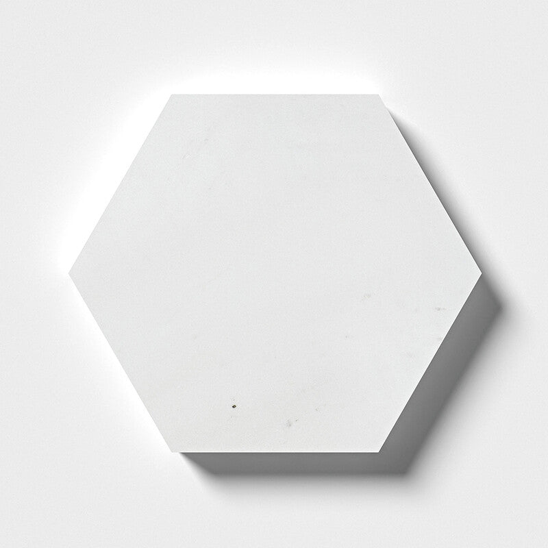 DIMENTIONS  : Hexagon Field Tile (honed | 5"x5"x25/32" | straight cut)