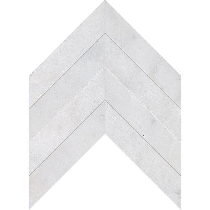 DIMENTIONS  : Chevron Field Tile (polished | 10"x13"x3/8" | straight cut)