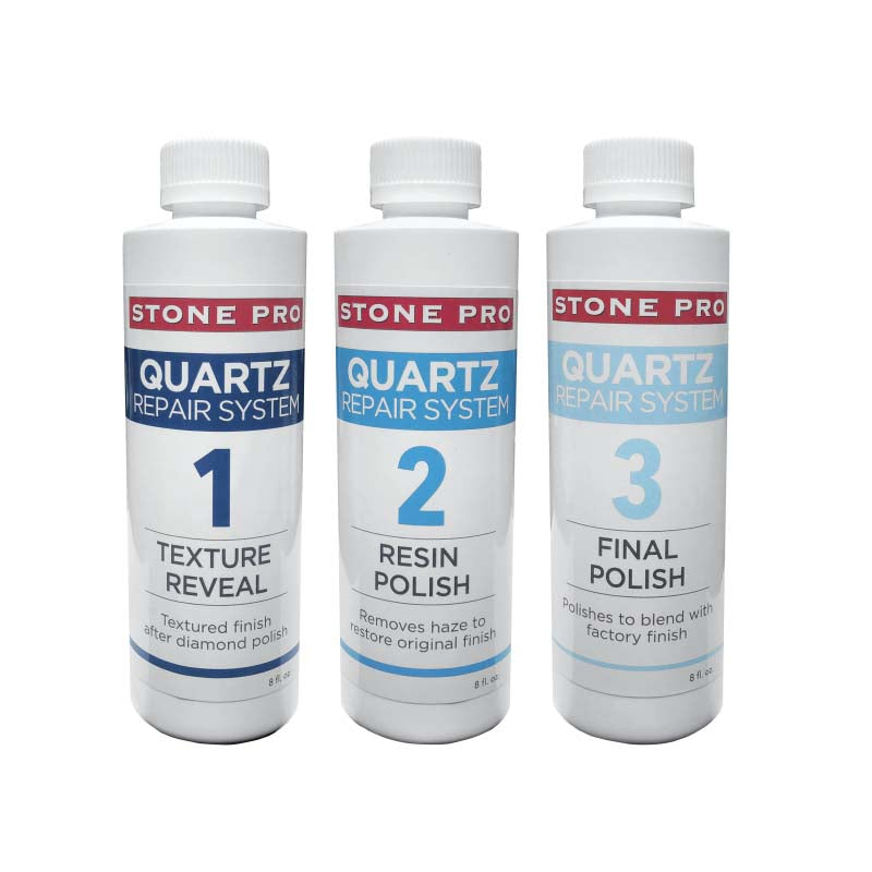 Quartz Countertop Polish System (8 oz | Resin)