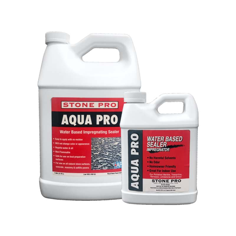 Aqua Pro All-Purpose Water Based Impregnating Sealer tile and surface collection