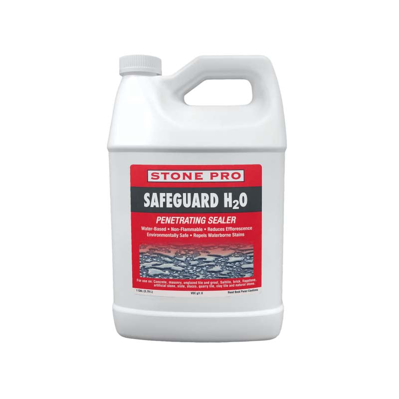 Safeguard H2O Water Based Sealer tile and surface collection