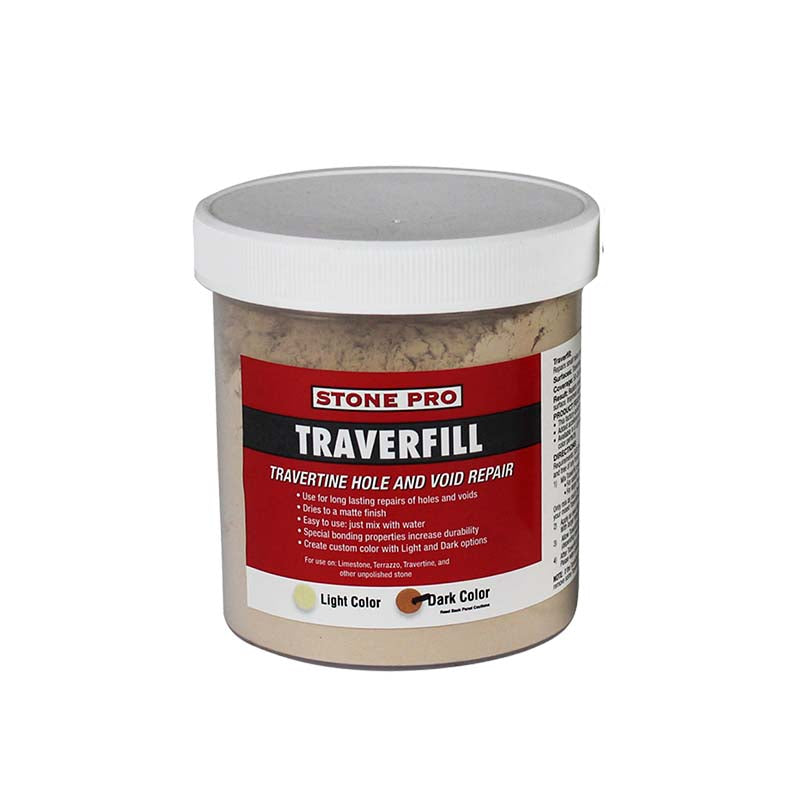 Traverfill Travertine Hole And Void Repair (1 lb | Dark)