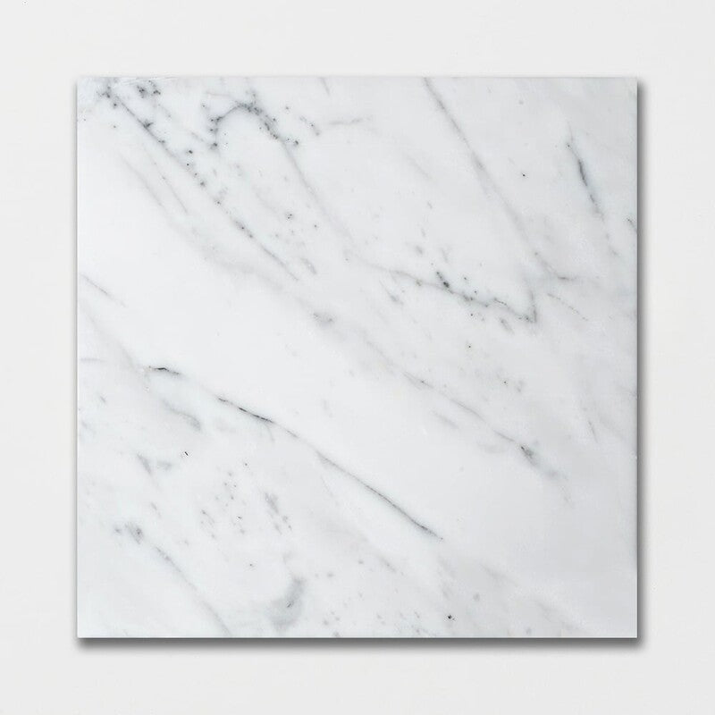 STATUARIETTO : Square Field Tile (polished | 12"x12"x3/8" | beveled)