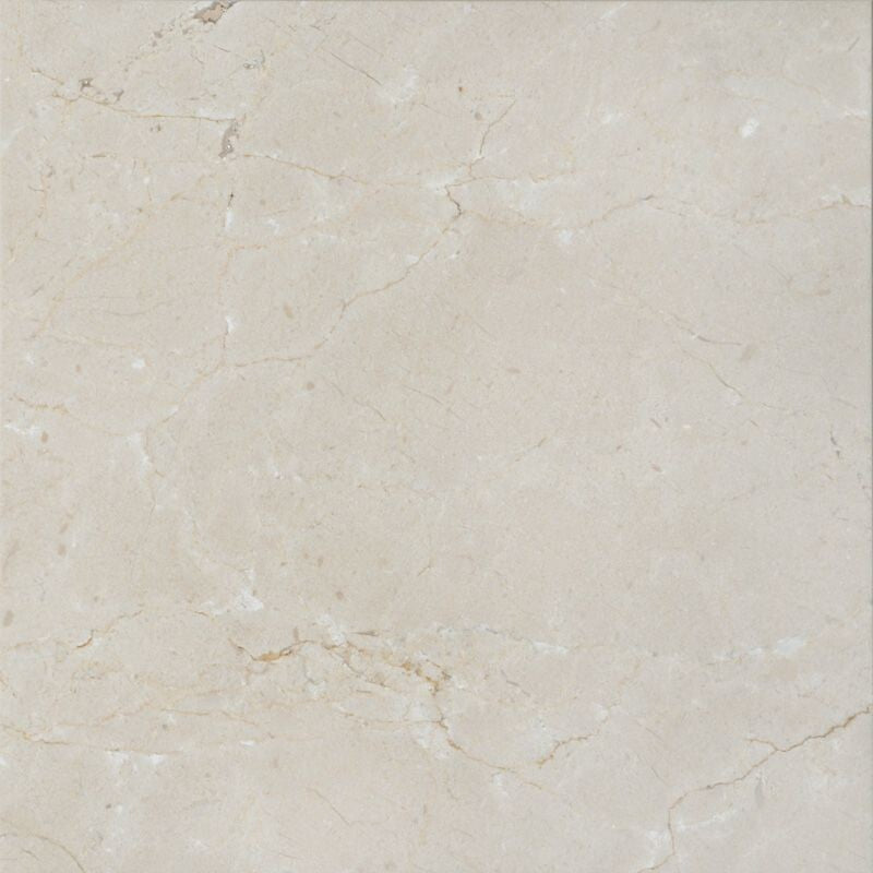 CREMA MARFIL : Square Field Tile (polished | 24"x24"x3/4" | straight cut)