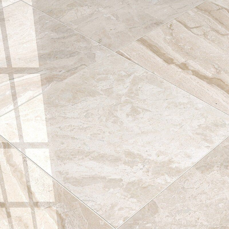 DIANA ROYAL : Square Field Tile (polished | 24"x24"x5/8" | straight cut)