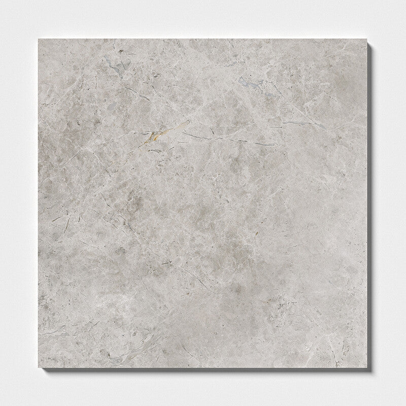 SILVER SHADOW : Square Field Tile (polished | 24"x24"x5/8" | straight cut)