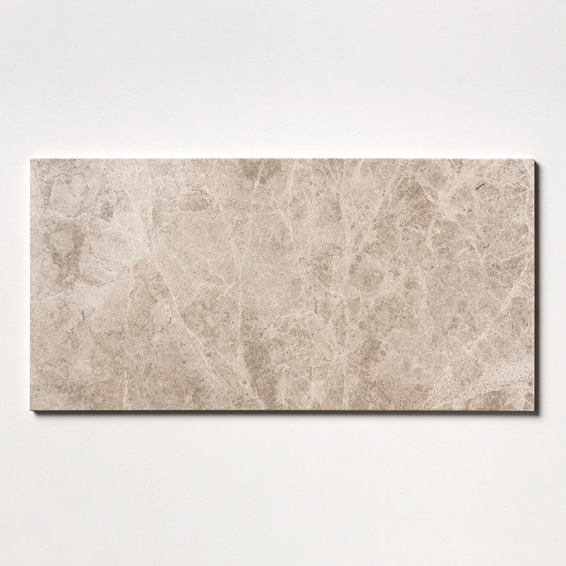 SILVER SHADOW : Rectangle Field Tile (honed | 12"x24"x1/2" | straight cut)