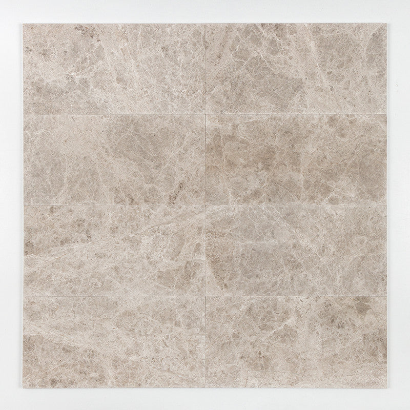 SILVER SHADOW : Rectangle Field Tile (honed | 12"x24"x1/2" | straight cut)