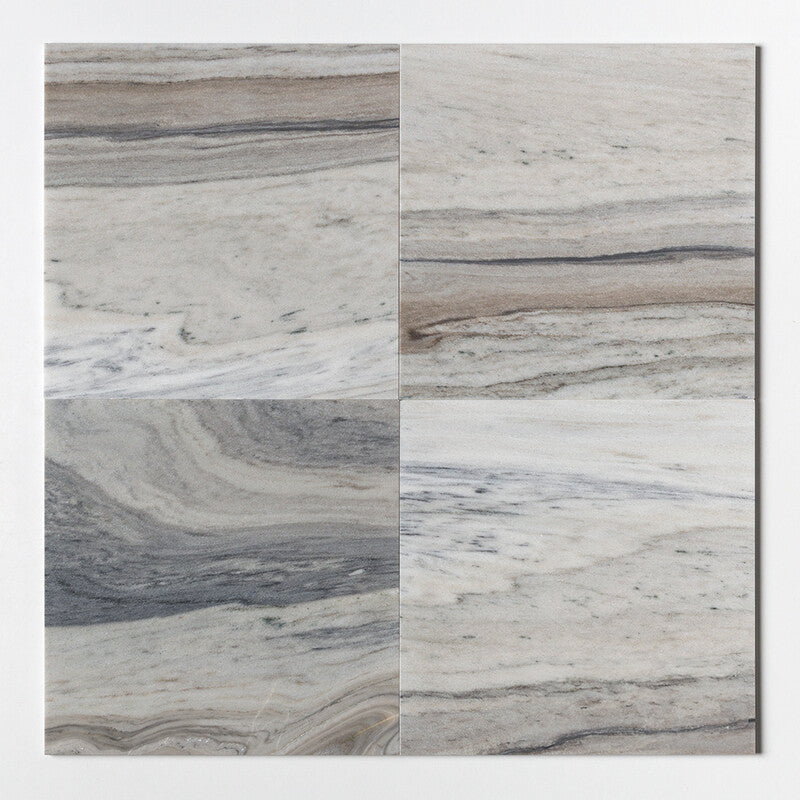 SKYLINE : Square Field Tile (polished | 18"x18"x1/2" | straight cut)