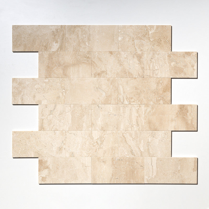 DIANA ROYAL : Rectangle Field Tile (polished | 6"x12"x3/8" | beveled)