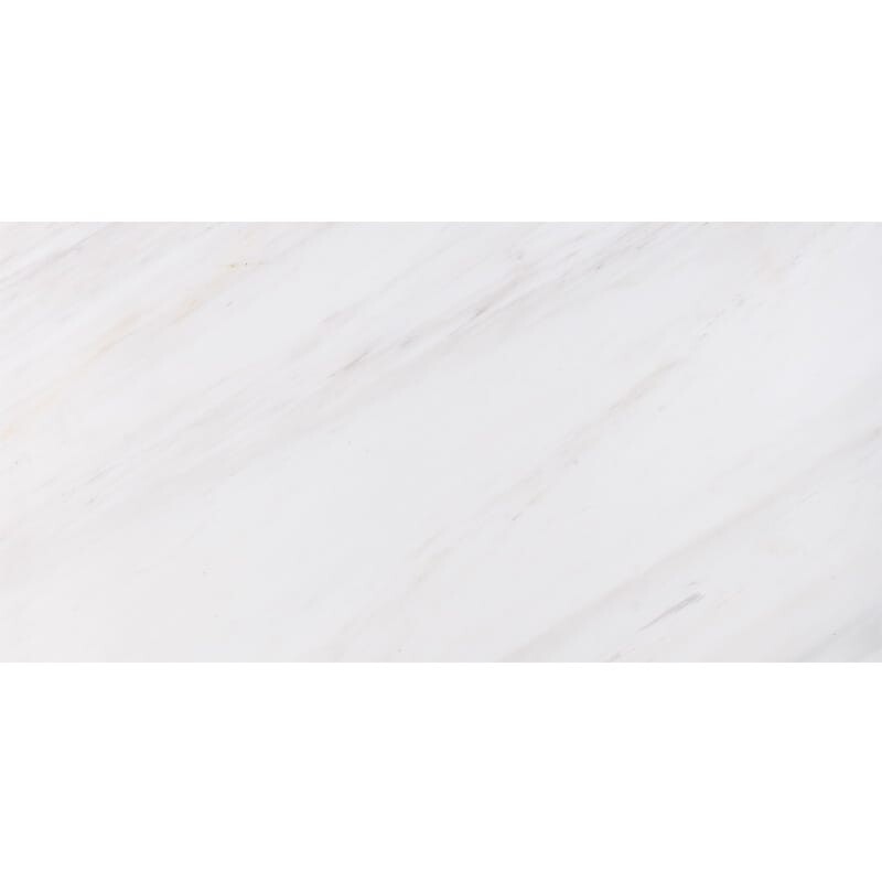 SNOW WHITE : Rectangle Field Tile (polished | 2"x5"x3/4" | straight cut)