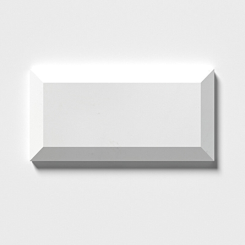 ASPEN WHITE : Rectangle Field Tile (polished | 2"x5"x3/4" | beveled)