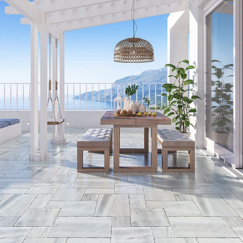 SKYLINE : Marble Paving Tile (reclaimed | chiseled)