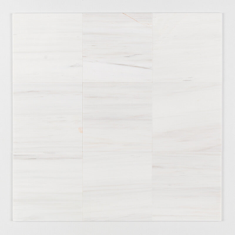 BIANCO DOLOMITI CLASSIC : Rectangle Field Tile (honed | 12"x12"x3/8" | beveled)